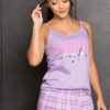 LA0003 Pijama Mujer Tiras Capri - Imagen 3