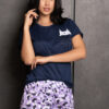 LA0008 Pijama Mujer Manga Corta Short - Imagen 2